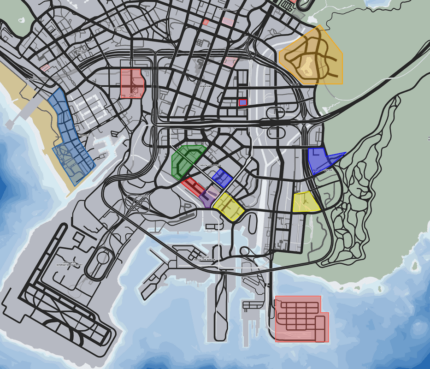 NoPixel Gang Map