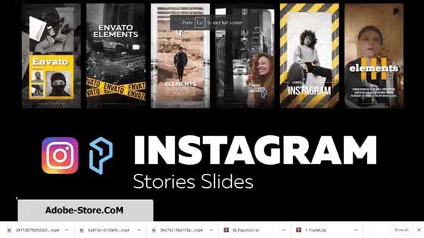 Instagram Stories Slides V1