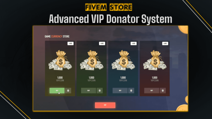 VIP Donator Coins System V2 [Standalone]