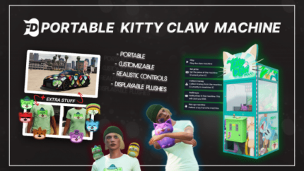 Portable Kitty Claw Machine [ESX] [QB]