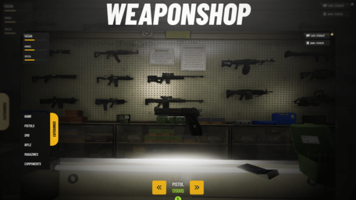 Weapon Shop System V6 [ESX/QB]